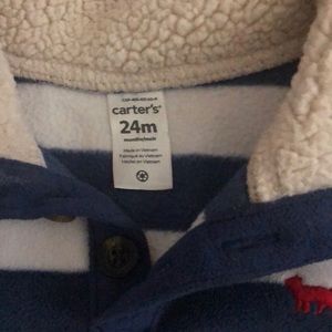 Carter's Shirts & Tops - Carters toddler boy striped fleece. Carter's Shirts & Tops - Carters toddler boy striped fleece.